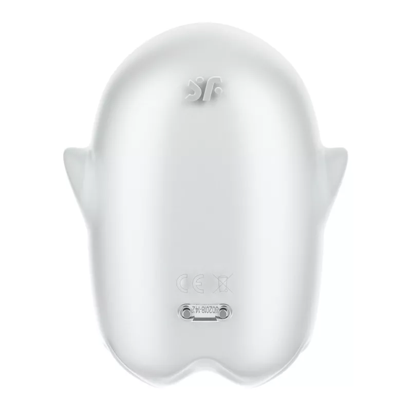 Satisfyer Glowing Ghost bianco – vista posteriore