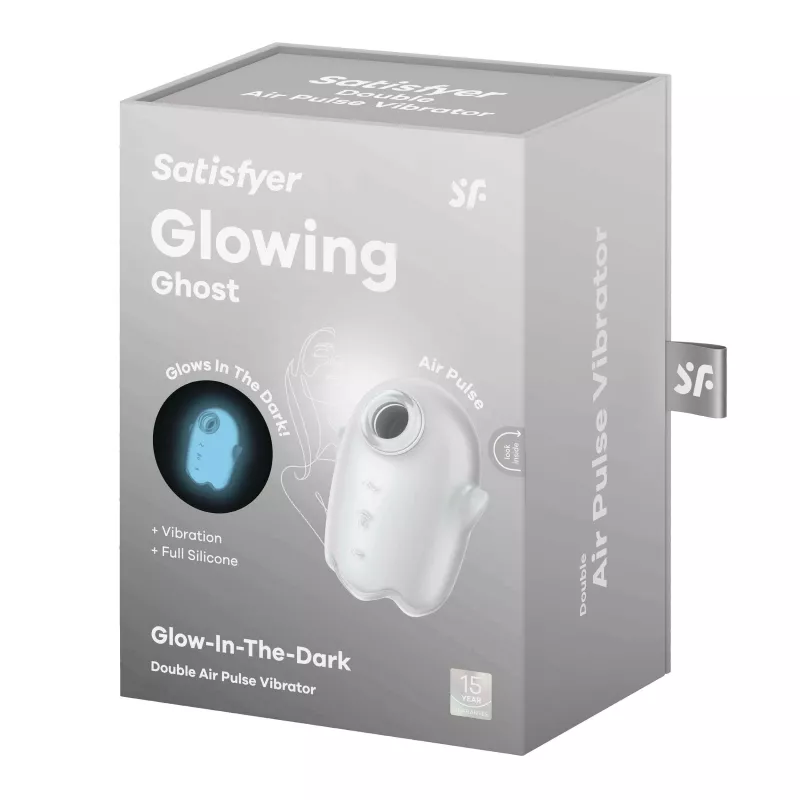 Confezione del Satisfyer Glowing Ghost bianco