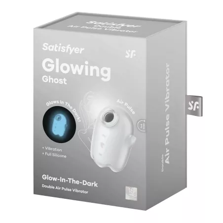 Verpackung des Satisfyer Glowing Ghost Weiß