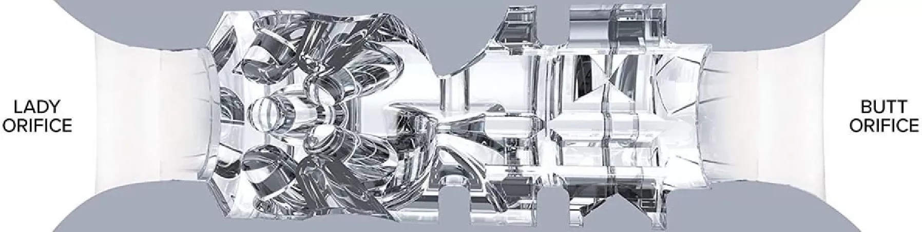 Nahaufnahme der transparenten Innenstruktur des Quickshot Riley Reid