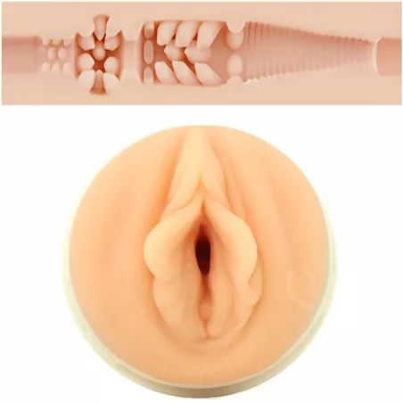 Vista dell’apertura vaginale e dell’interno strutturato (Destroya)