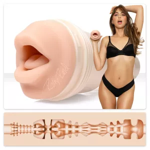 Fleshlight Riley Reid mouth masturbator with inner texture