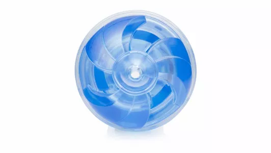 fleshlight turbo thrust dunkelblau nahaufnahme der öffnung