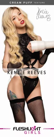 Official Fleshlight Creampuff Kenzie Reeves packaging
