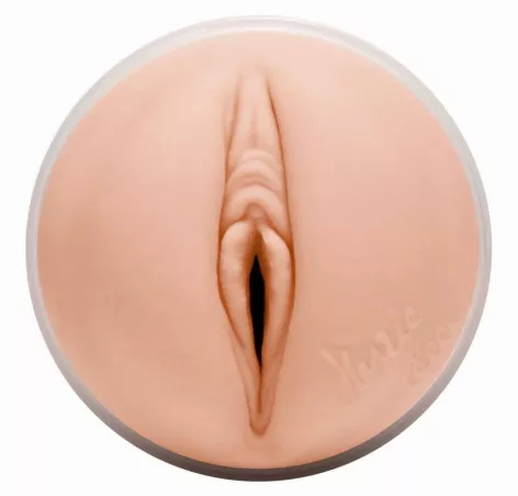 Close-up of the vaginal opening – Fleshlight Kenzie Reeves