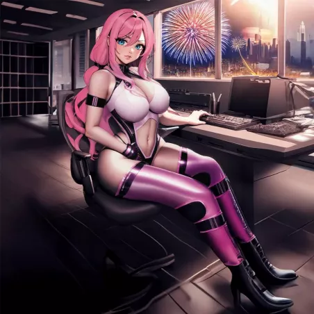 Sasha Nakamoto – illustration of the fantasy character