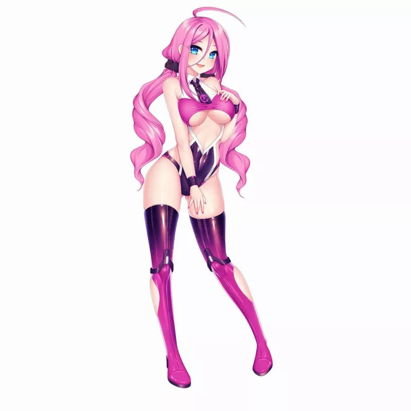 Sasha Nakamoto – Verführerische Pose der Figur