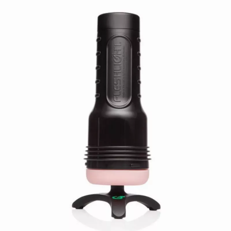 Manchon chauffant Fleshlight avec masturbateur inséré