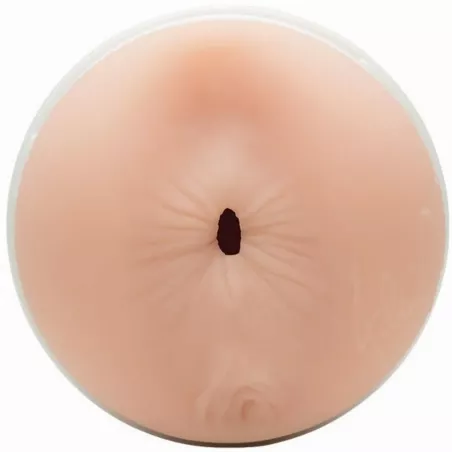 Close-up on the anal opening of Adriana Chechik’s masturbator