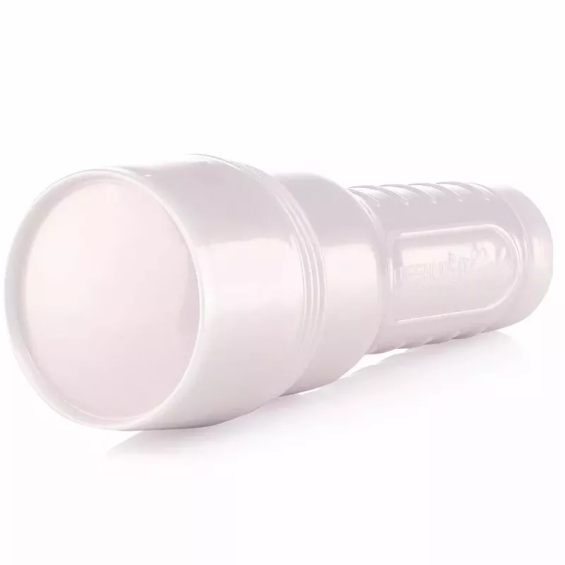 Fleshlight Abella Danger Danger – Geschlossener Masturbator in Seitenansicht