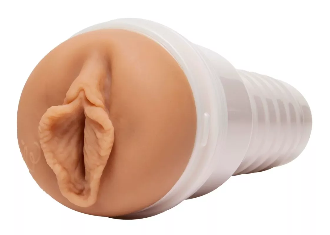 Fleshlight Eliza Ibarra Ethereal – Masturbator geöffnet seitlich