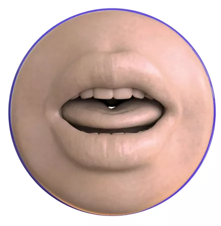 Fleshlight Boost Blow Light Medium – Zoom sur l’ouverture bouche réaliste