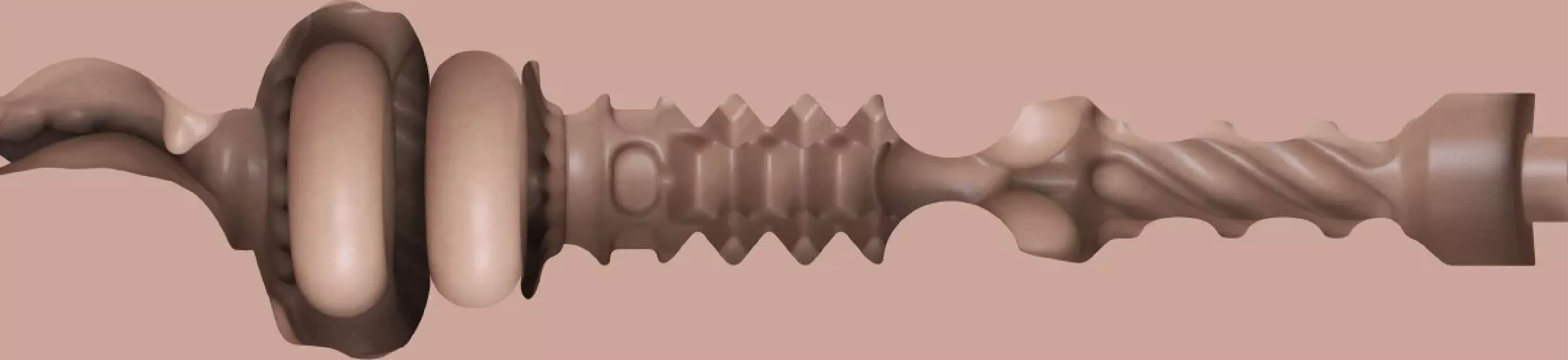 Fleshlight Boost Blow Light Medium – Innenstruktur der Boost-Hülle
