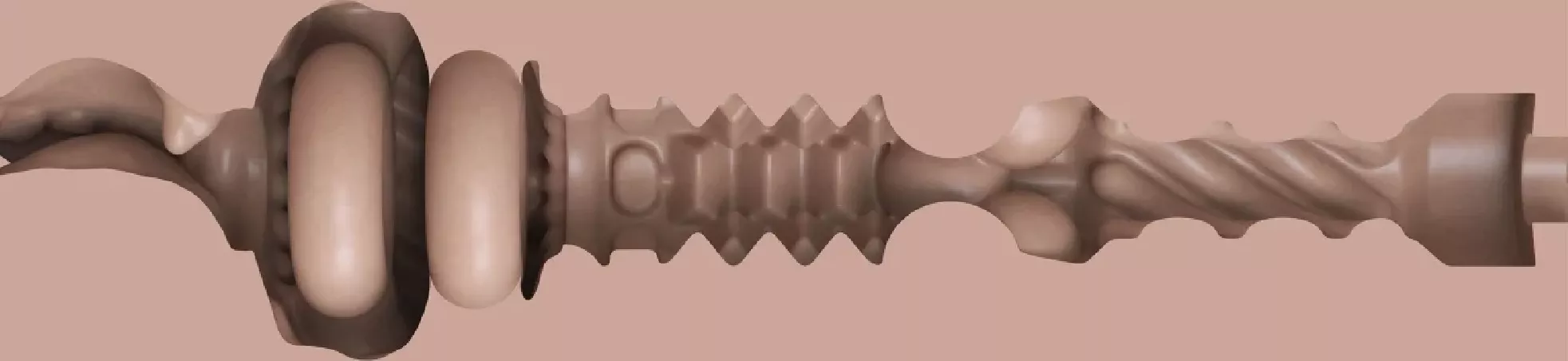 Fleshlight Boost Blow Light Medium – Vue interne de la gaine Boost