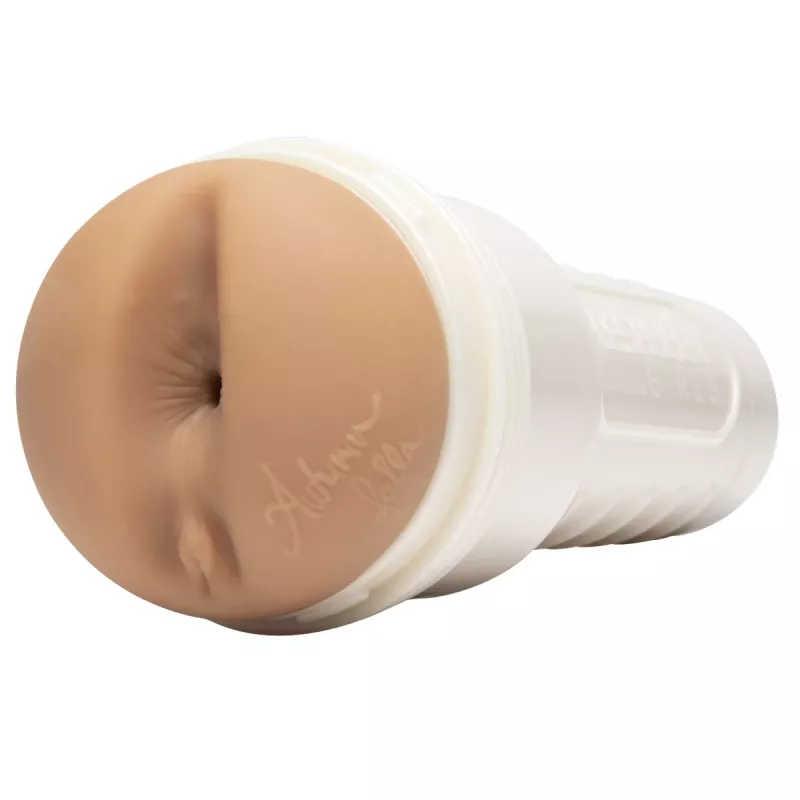 Fleshlight Autumn Falls Peach – Masturbateur vu de profil
