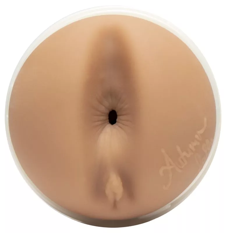 Fleshlight Autumn Falls Peach – Zoom sull’apertura modellata