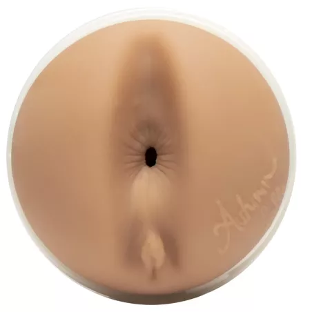 Fleshlight Autumn Falls Peach – Close-up of molded opening