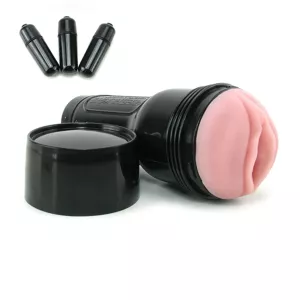 Fleshlight Vibro Pink Lady – Masturbator mit sichtbaren Vibros