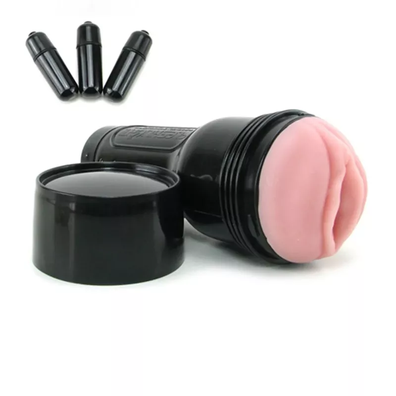 Fleshlight Vibro Pink Lady – Masturbator mit sichtbaren Vibros