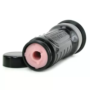 Fleshlight Vibro Pink Lady – Rückansicht mit geöffneter Kappe