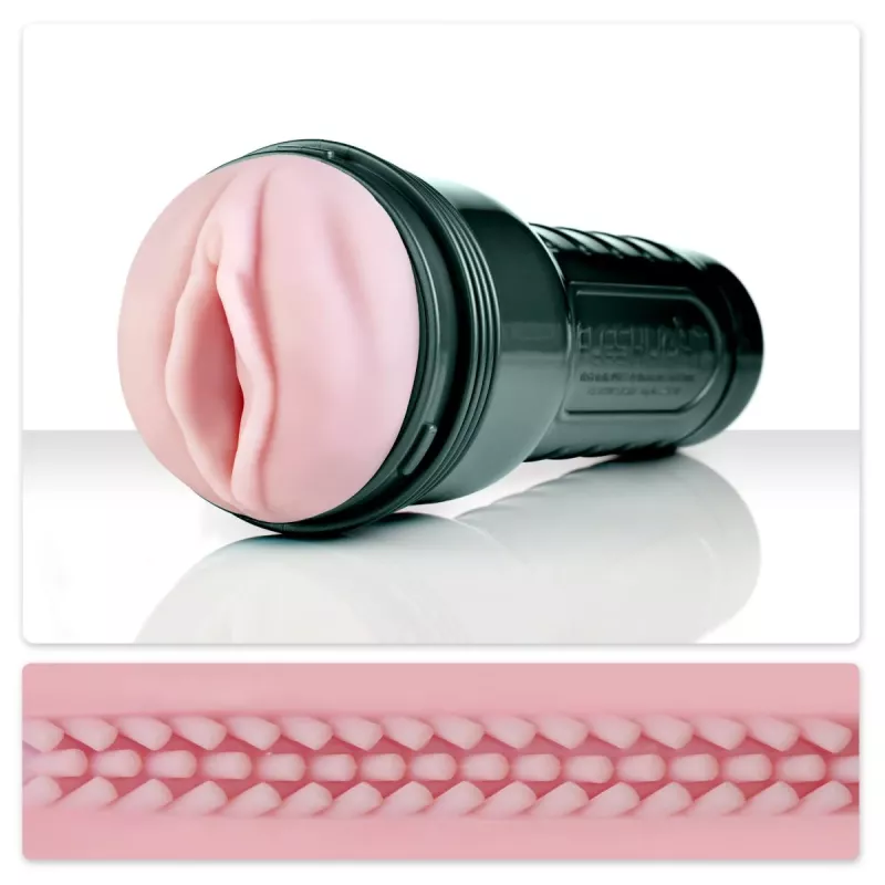Fleshlight Vibro Pink Lady – Masturbator mit Gainenprofil