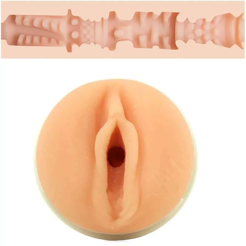 Fleshlight Nicole Aniston – Zoom sur l’ouverture vaginale et profil de la gaine