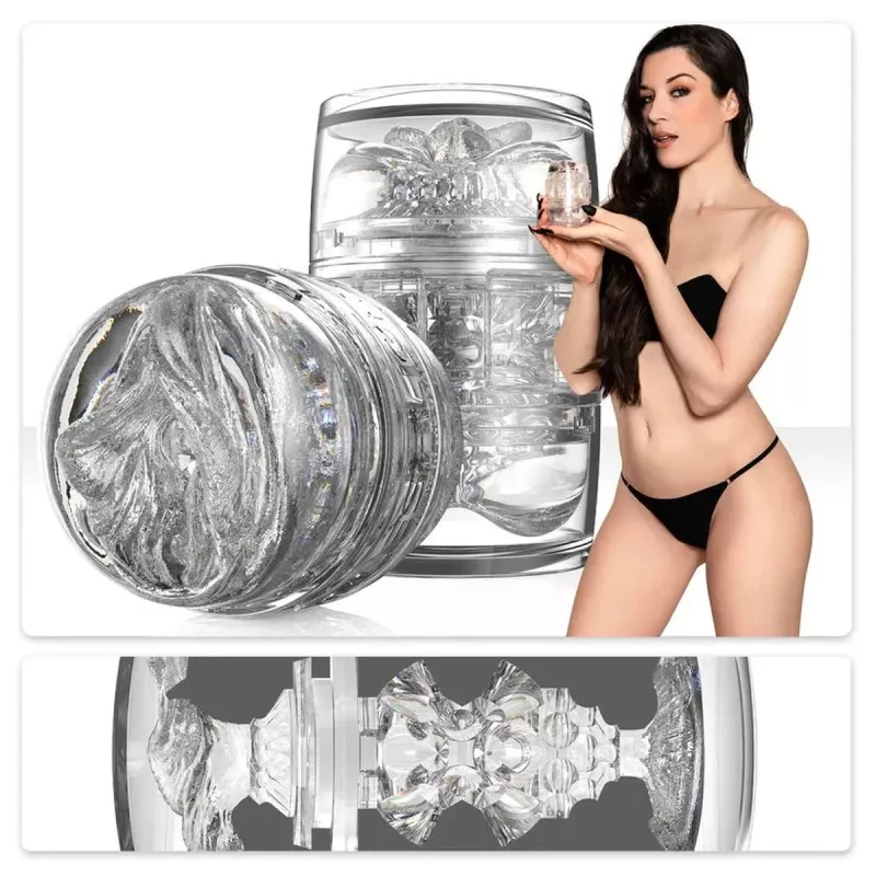 Fleshlight Quickshot Stoya – Masturbator with Stoya and internal sleeve profile