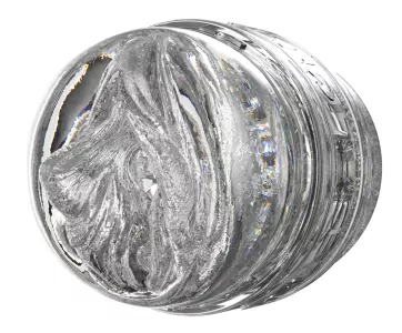 Fleshlight Quickshot Stoya – Transparent masturbator side angle