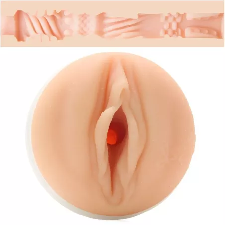 Fleshlight Kendra Sunderland – Close-up of orifice and sleeve profile