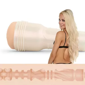 Fleshlight Elsa Jean Treat – Product with actress and texture profile