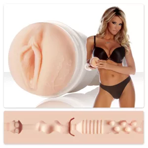Fleshlight Jessica Drake Lotus – Product with actress and sleeve profile