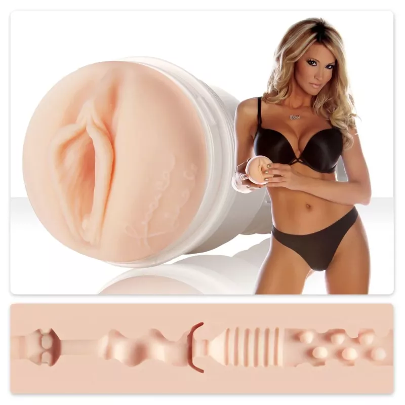 Fleshlight Jessica Drake Lotus – Product with actress and sleeve profile