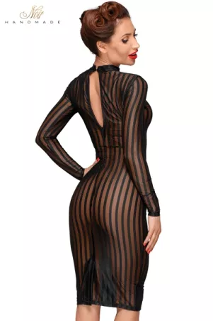 Sexy transparentes Kleid F182