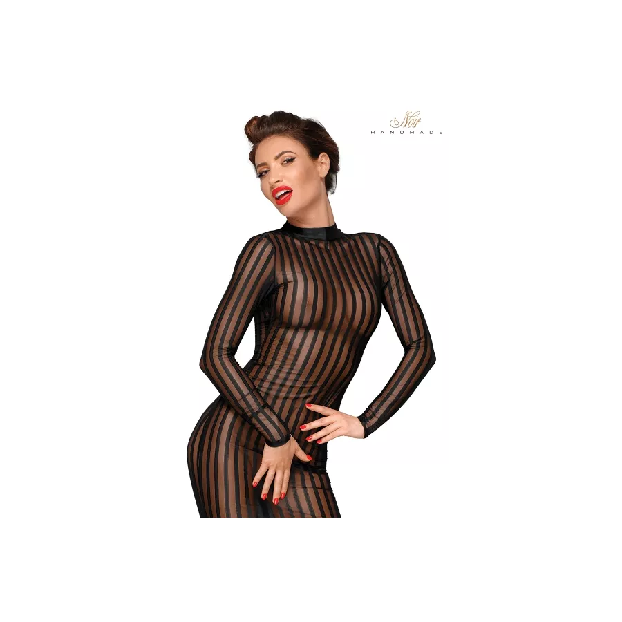 Trasparente abito sexy F182