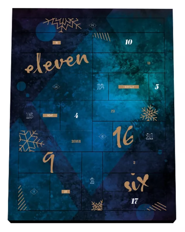 Calendario dell’Avvento erotico Feel the Magic Shiver – Interno con 24 scatoline