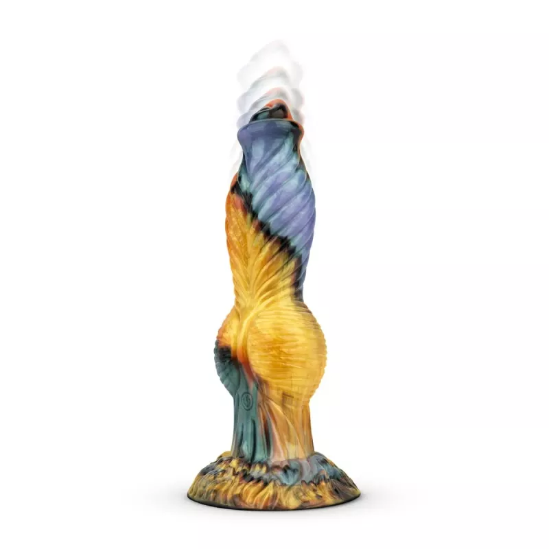 Sea Serpent in Bewegung – vibrierender Dildo mit Stoßfunktion