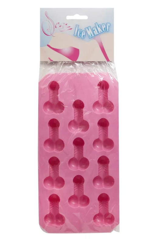 Verpackte Penis-Eiswürfelform