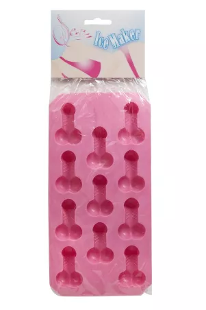 Stampo per ghiaccio a forma di pene confezionato