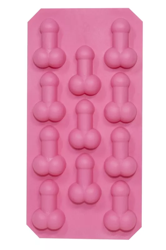 Penis-Eiswürfelform Unterseite