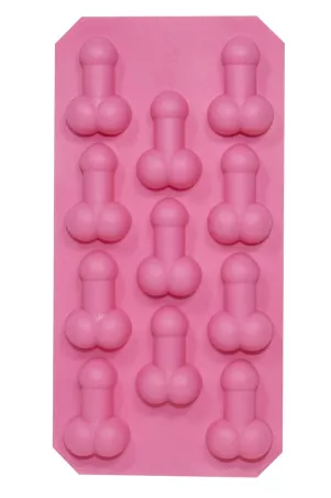 Penis ice tray bottom view