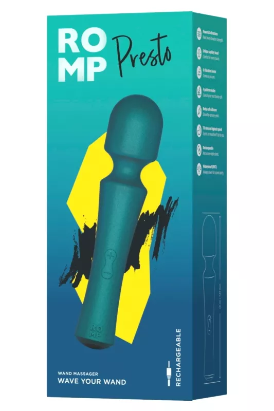 ROMP Presto packaging – premium design