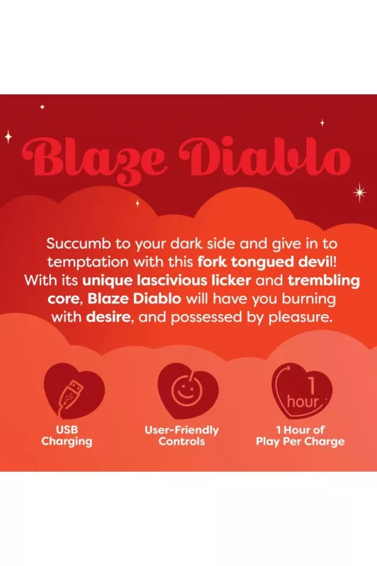 Informazioni prodotto Blaze Diablo – dettagli e vantaggi del vibratore Unihorn