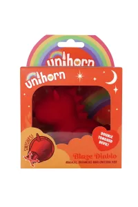 Blaze Diablo – Vibratore unicorno a doppia lingua Unihorn
