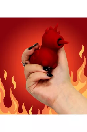 Blaze Diablo Unihorn held in hand – compact and playful design