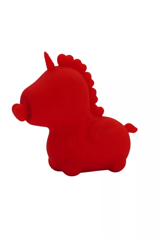 Cupid’s Beau di profilo – design unicorno con lingua a cuore