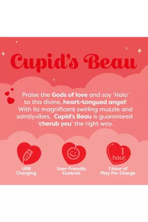 Informations produit Unihorn Cupid’s Beau – plaisir clitoridien et design féérique