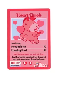 Carta da collezione Unihorn – modello Heart Throb