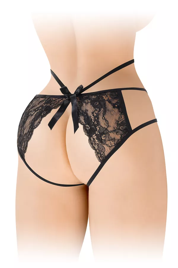Nadia open cap - nero