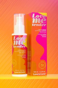 Wärmendes Massageöl Love Me Tender Kokosnuss 100 ml mit Verpackung 2