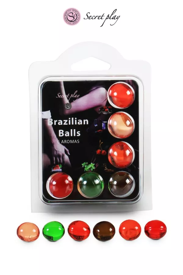 6 Brazilian balls profumi vari 6 Brazilian balls profumi vari